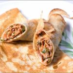 Блины с консервированным тунцом