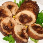 Рулет из телятины с имбирем